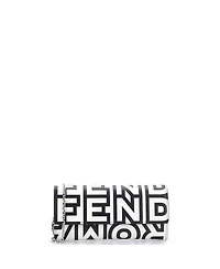 Pre-Owned Fendi x Marc Jacobs Wallet on Chain Printed Leather
