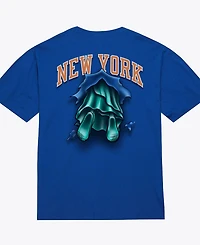 Mitchell & Ness Men's Blue New York Knicks Breakthrough T-Shirt