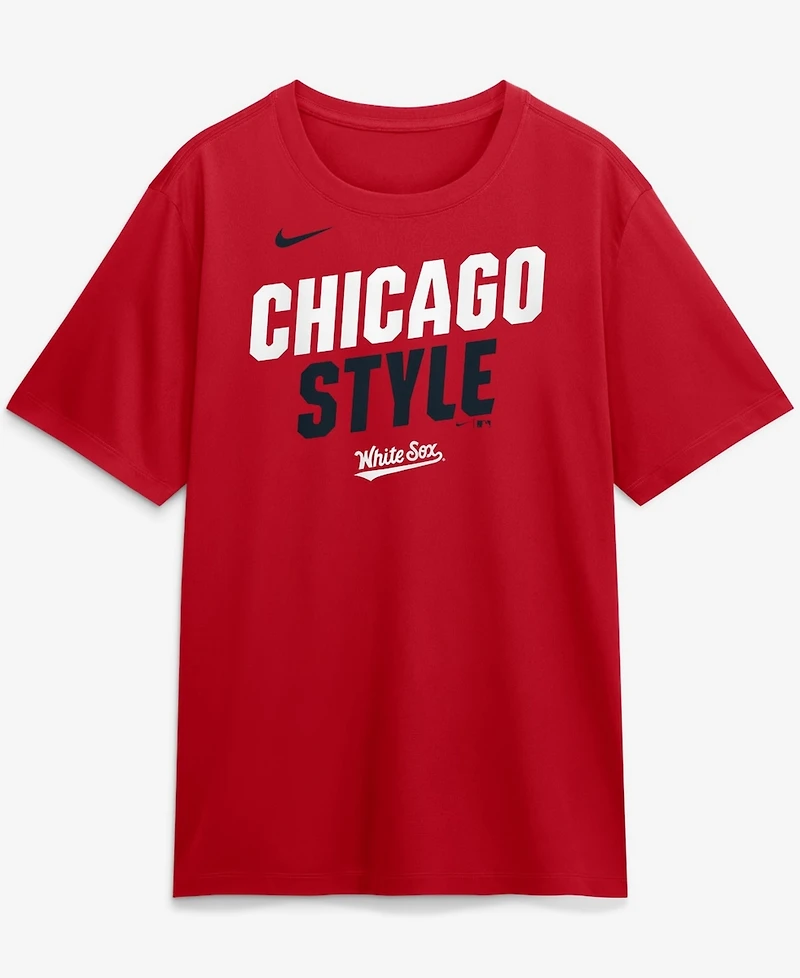 Nike Men's Red Chicago White Sox 2026 City Connect Team Phrase Script Dri-fit T-Shirt