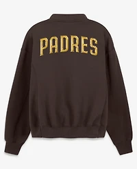 Fanatics Women's Brown San Diego Padres Oversized Rage Against Full-Zip Jacket