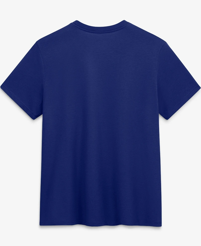 Nike Women's Royal Los Angeles Dodgers Authentic Collection Early Work Tri-Blend Dri-fit T-Shirt