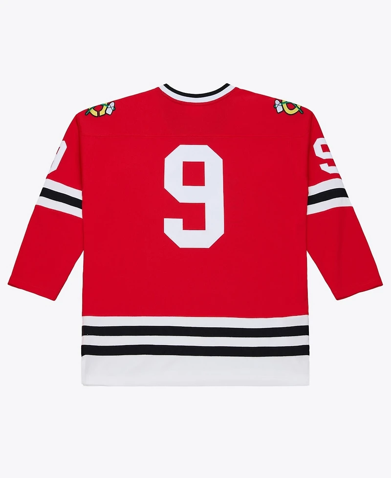 Mitchell & Ness Men's Bobby Hull Red Chicago Blackhawks 1966 Power Play Jersey