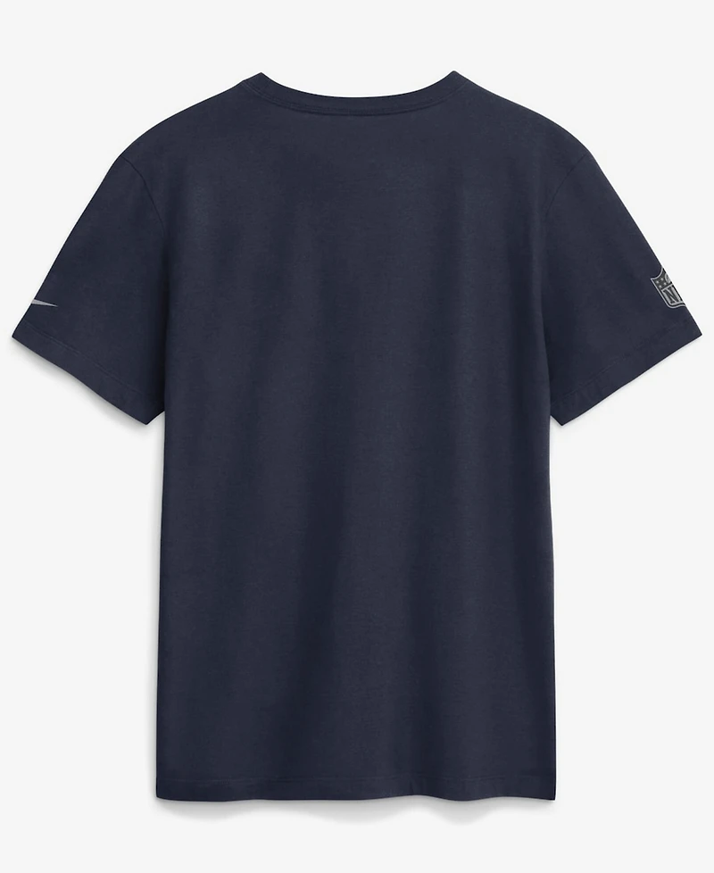 Nike Men's Navy Chicago Bears Sideline Dri-fit T-Shirt