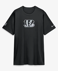 Nike Men's Black Cincinnati Bengals Sideline Lead The Charge Legend Dri-fit T-Shirt