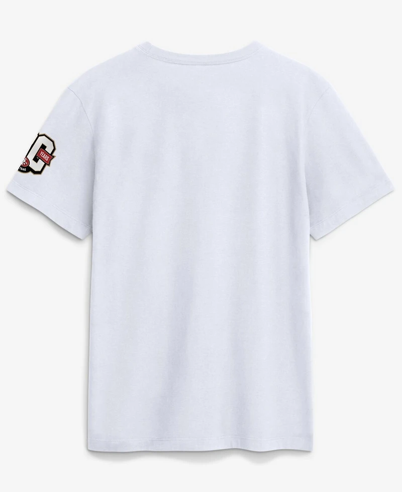 Nike Men's White San Francisco 49ers 80th Anniversary Goal Line Stand T-Shirt