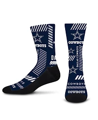 For Bare Feet Men's and Women's Dallas Cowboys FANtastic Crew Socks