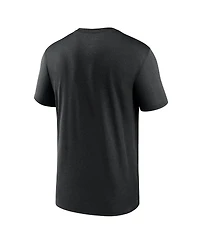 Nike Men's Black Detroit Lions Primetime Legend Dri-fit T-Shirt