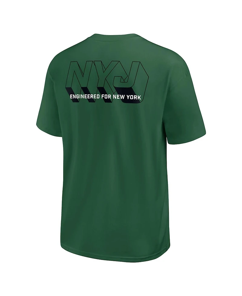 Nike Men's Green New York Jets Dominate The Game Essential Max90 T-Shirt