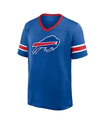 Fanatics Men's Royal Buffalo Bills Hometown Premium Hashmark V-Neck T-Shirt