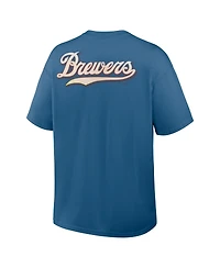 Nike Men's Blue Milwaukee Brewers City Connect Max90 Pocket T-Shirt