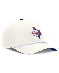 Nike Men's Cream Texas Rangers Cooperstown Rise Adjustable Hat