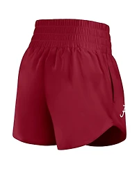 Nike Women's Crimson Alabama Tide Performance One Dri-fit High-Rise Shorts