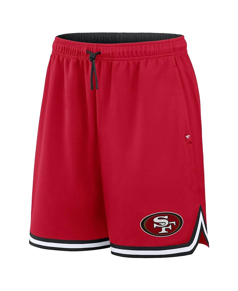 Fanatics Men's Scarlet San Francisco 49ers Fearless Drive Shorts