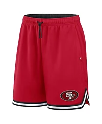 Fanatics Men's Scarlet San Francisco 49ers Fearless Drive Shorts