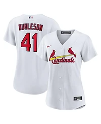 Nike Women's Alec Burleson White St. Louis Cardinals Home Replica Jersey