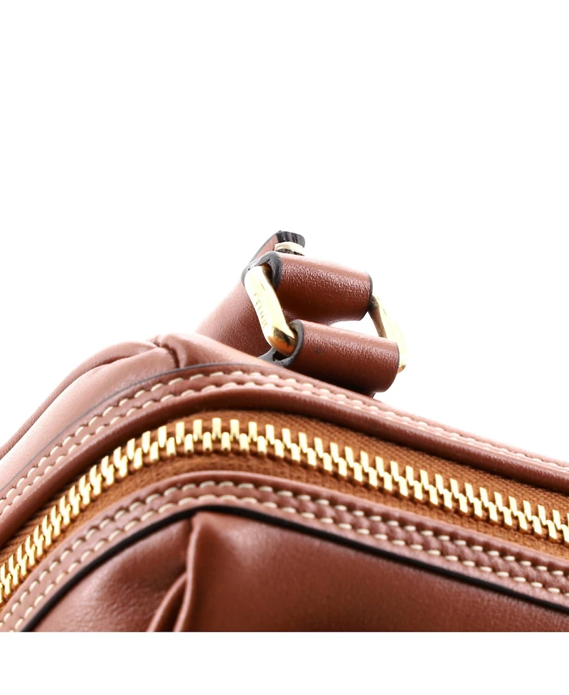 Pre-Owned Celine Mini Cuir Triomphe Boston Bag Leather
