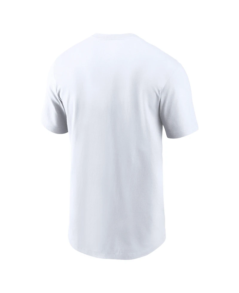 Nike Men's White Las Vegas Raiders Essential Logo T-Shirt
