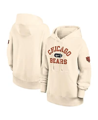 Nike Women's Natural Chicago Bears Oversized Legacy Phoenix Hoodie