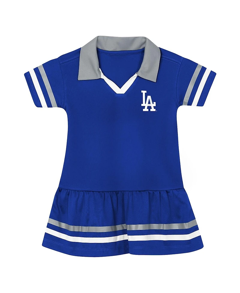 Outerstuff Preschool Royal Los Angeles Dodgers Big League Hit Dress