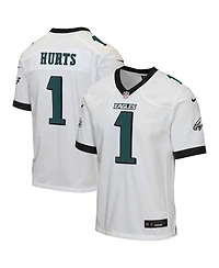Nike Big Boys and Girls Jalen Hurts White Philadelphia Eagles Game Jersey
