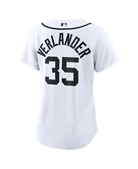 Nike Women's Justin Verlander White Detroit Tigers Home Replica Jersey