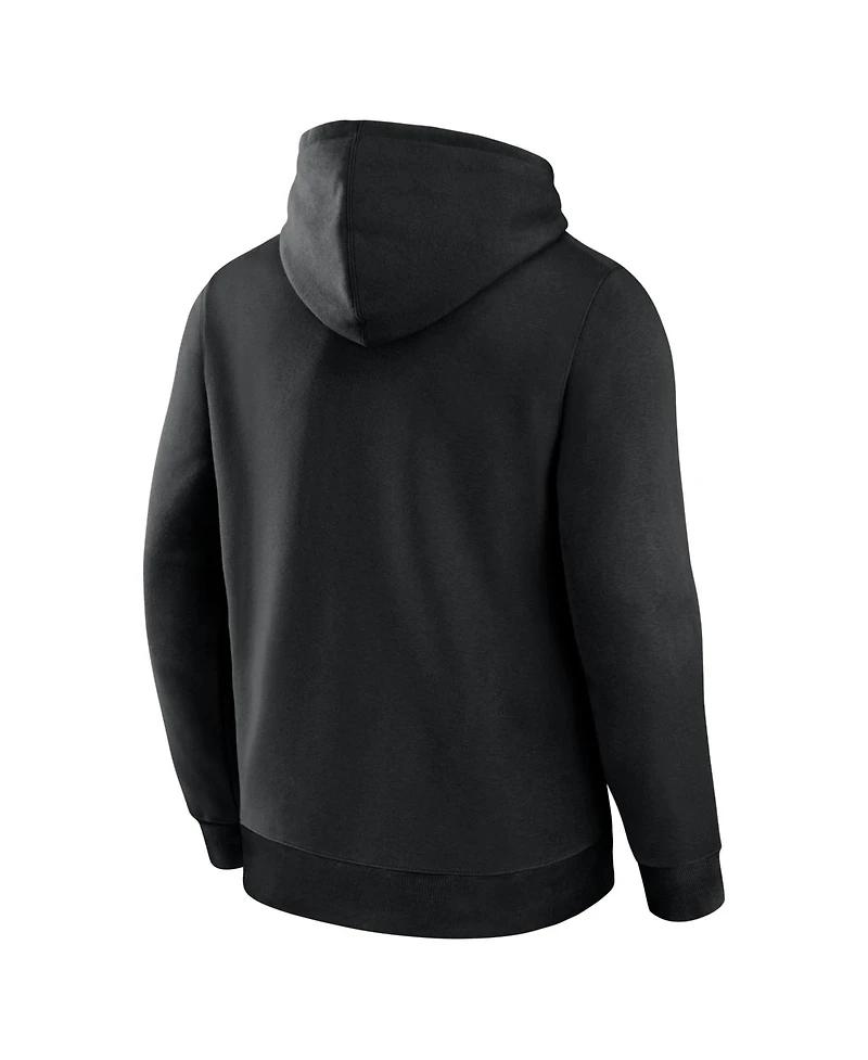 Logo Athletic Men's Black Washington Commanders Primary Hoodie