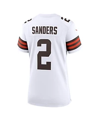 Nike Women's Shedeur Sanders White Cleveland Browns Game Jersey