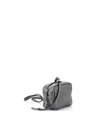 Pre-Owned Saint Laurent Mini LouLou Bowling Bag Matelasse Chevron Leather