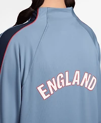 Nike Big Boys and Girls Blue England National Team 2026 Strike Dri-fit Long Sleeve Quarter-Zip Drill Top