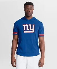 Fanatics Men's Royal New York Giants Optimal Play Short Sleeve Hooded T-Shirt