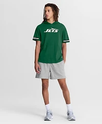 Fanatics Men's Green New York Jets Optimal Play Short Sleeve Hooded T-Shirt