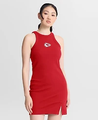 Fanatics Women's Red Kansas City Chiefs Push Beyond Tri-Blend Ribbed Sleeveless Dress