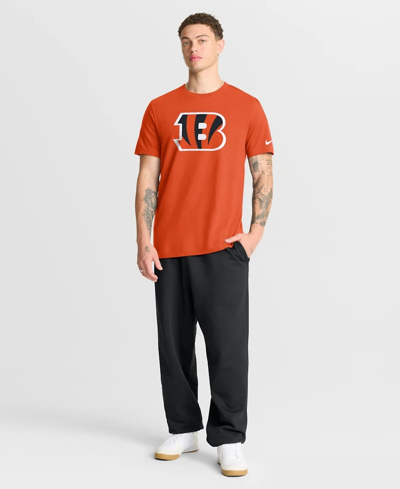 Nike Men's Orange Cincinnati Bengals Essential Logo T-Shirt