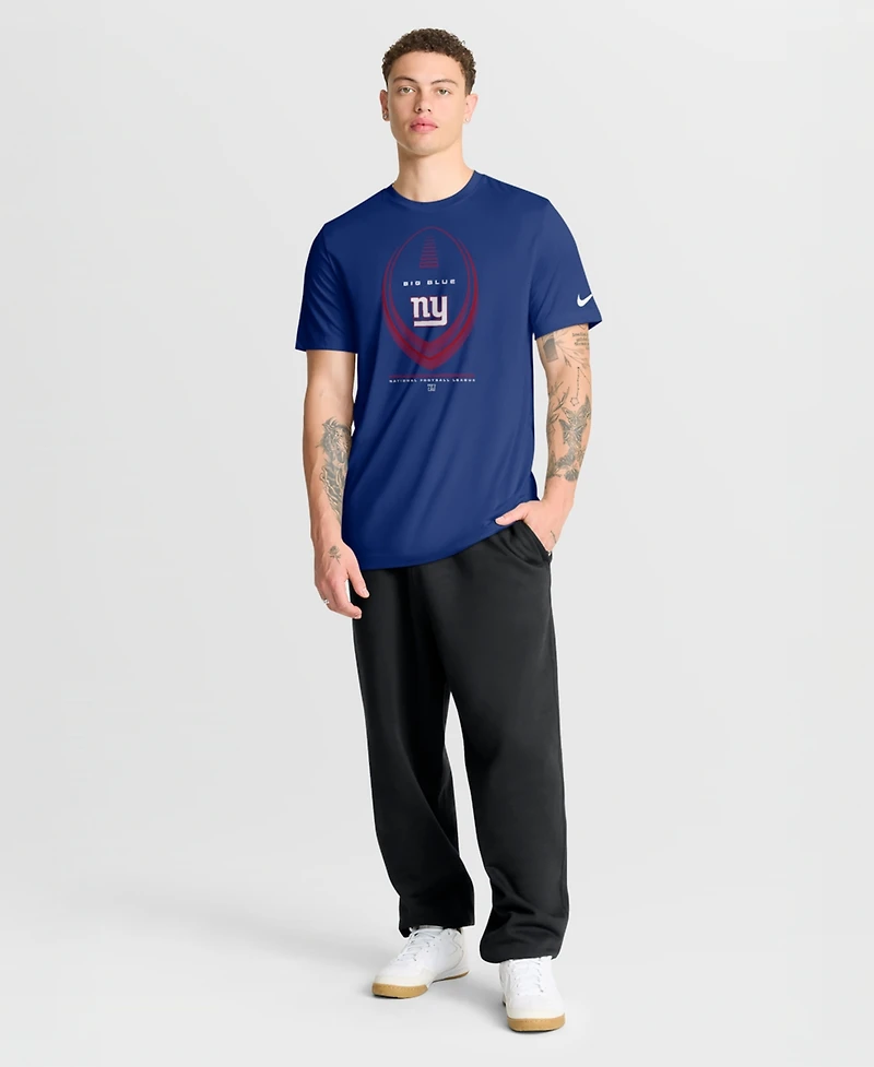 Nike Men's Royal New York Giants Legend Icon Dri-fit T-Shirt