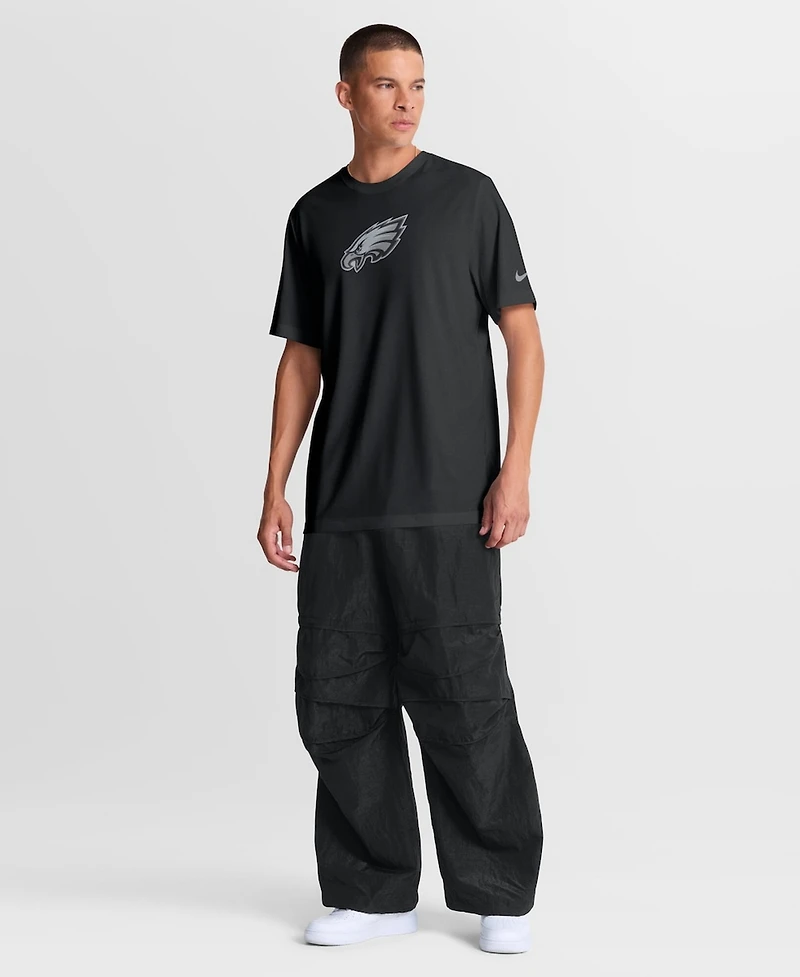 Nike Men's Black Philadelphia Eagles Sideline Lead The Charge Legend Dri-fit T-Shirt