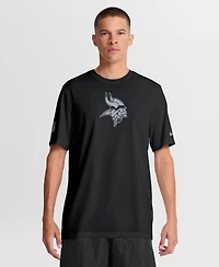 Nike Men's Black Minnesota Vikings Sideline Lead The Charge Legend Dri-fit T-Shirt
