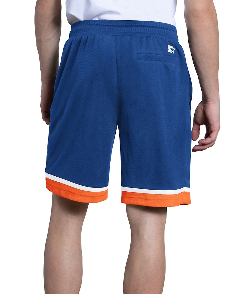 Starter Men's Royal Denver Broncos Throwback Power Play Mesh Shorts