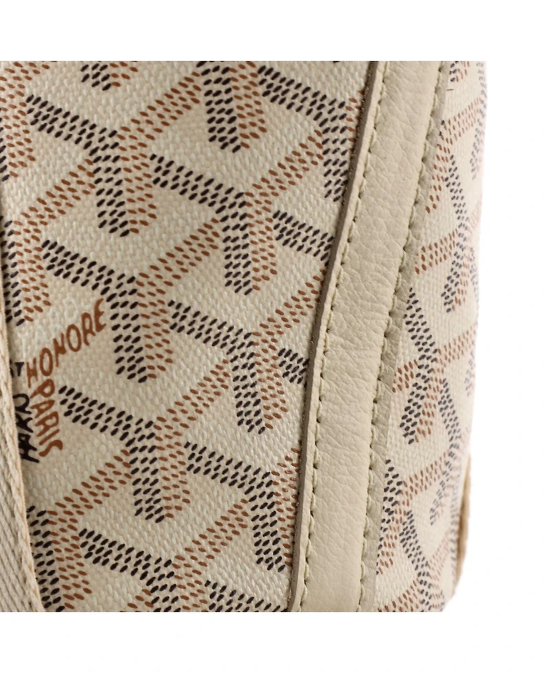 Pre-Owned Goyard Pm Belharra Tote Coated Canvas