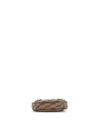 Pre-Owned Balenciaga Mini Le Cagole Giant Studs Shoulder Bag Bb Monogram Coated Canvas