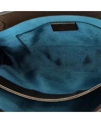 Pre-Owned Gucci Small Ophidia Chain Shoulder Bag Gg Coated Canvas