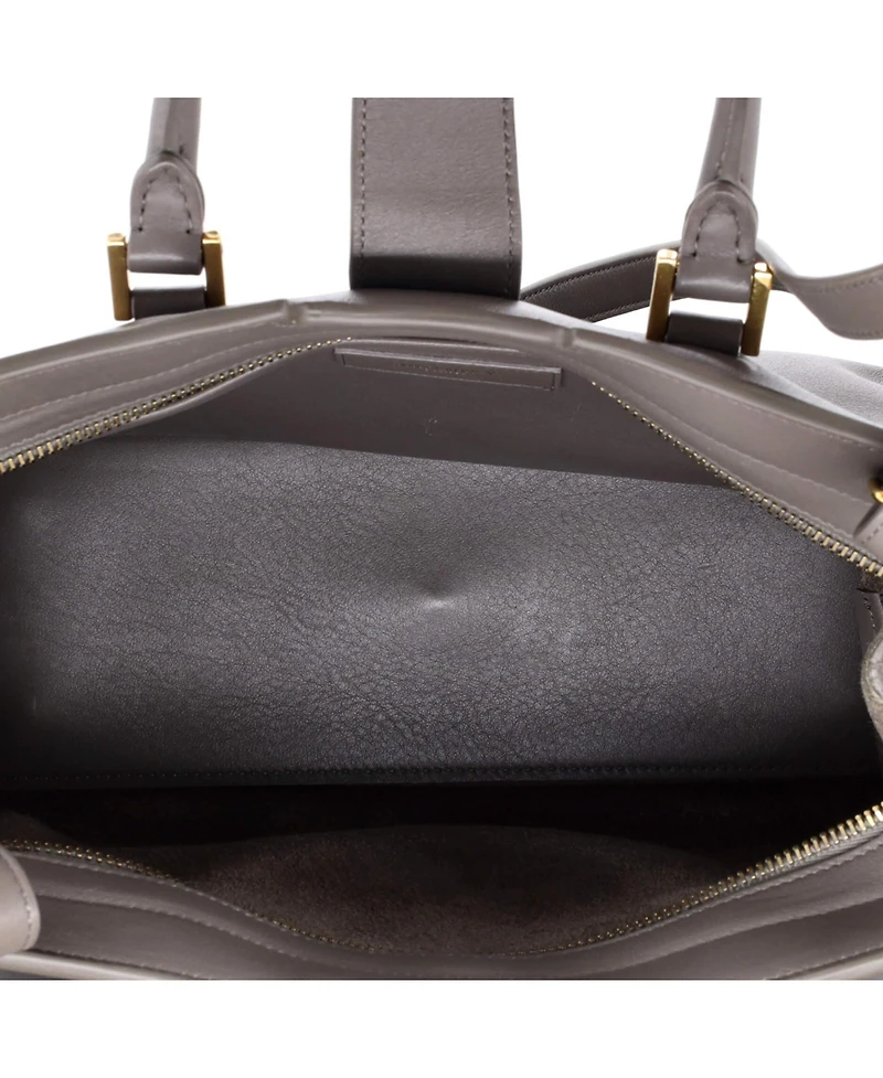 Pre-Owned Saint Laurent Baby Monogram Cabas Leather