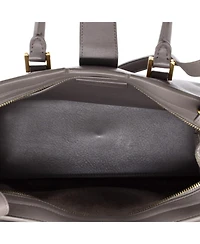 Pre-Owned Saint Laurent Baby Monogram Cabas Leather