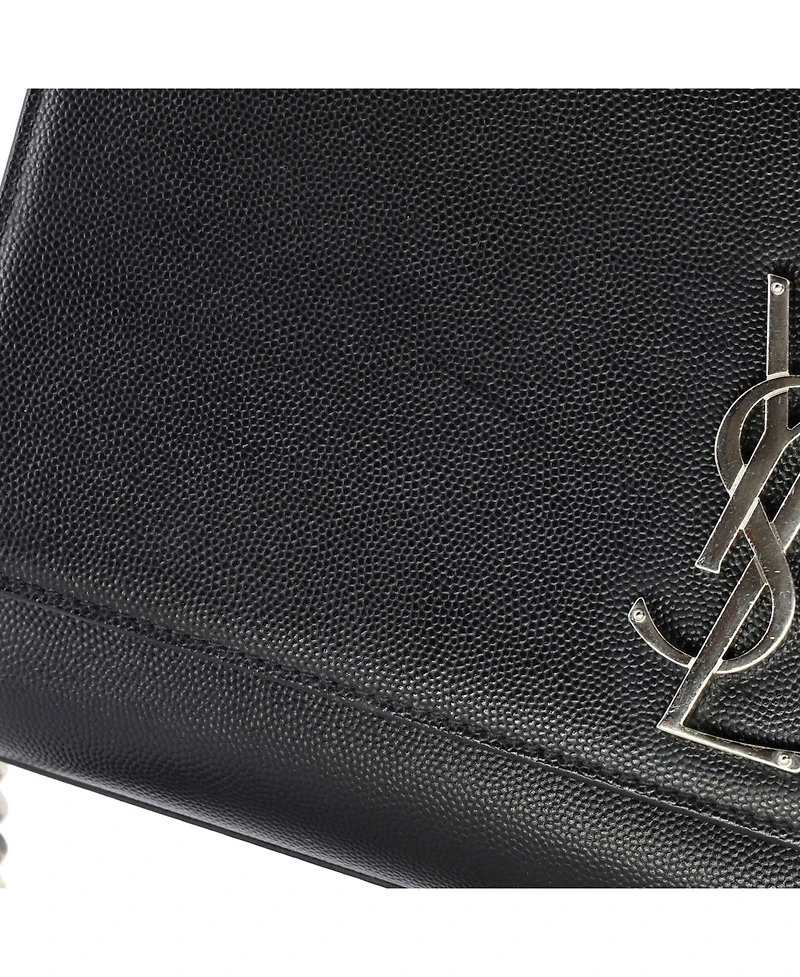 Pre-Owned Saint Laurent Large Classic Monogram Crossbody Bag Grainy Leather