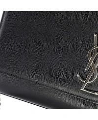 Pre-Owned Saint Laurent Large Classic Monogram Crossbody Bag Grainy Leather
