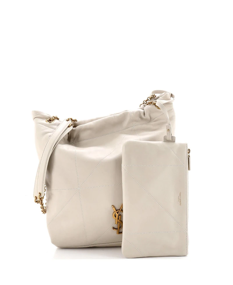 Pre-Owned Saint Laurent Jamie 4.3 Pochon Shoulder Bag Quilted Leather