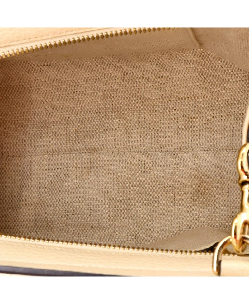 Pre-Owned Gucci Small Soho Convertible Top Handle Satchel Leather