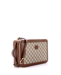 Pre-Owned Gucci Azalea Box Shoulder Bag Gg Coated Canvas