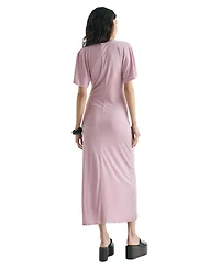 Scalpers Women's Cupro Dress Gathers