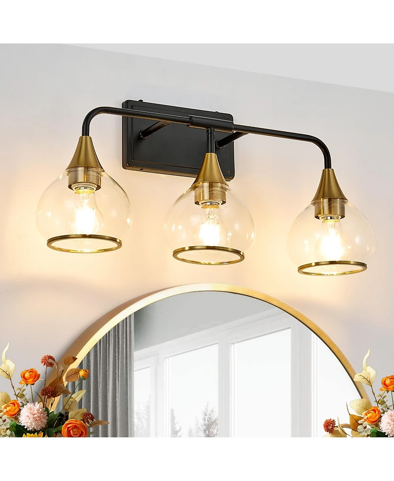Midola 23" Modern 3-Light Vanity Wall Sconce