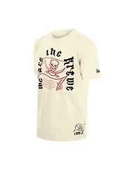 New Era Men's Natural Tampa Bay Buccaneers We are the Krewe Draft T-Shirt